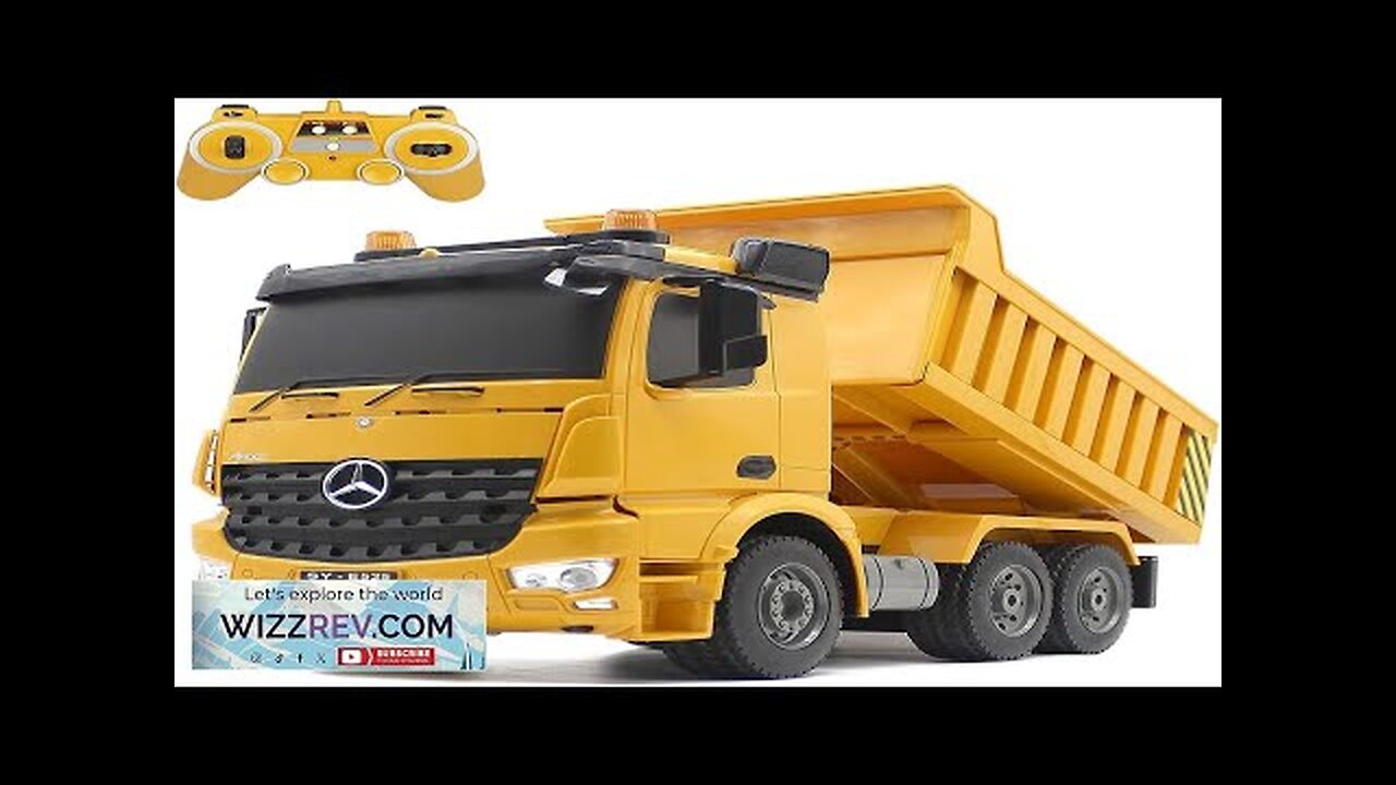 fisca Remote Control Truck 1/20 Scale 6 Channel 2.4Ghz RC Dump Truck Review