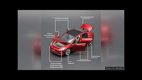 1:32 Scale Model 3 Car Toy Pull Back with Sound and Light Review