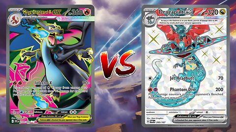 Pokemon TCG Live Mega Charizard X EX Oricorio EX VS Dragapult EX Charizard EX!!