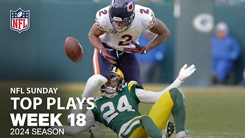 Top Plays From Sunday | NFL 2024 Season Week 18