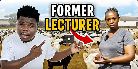 She Quit From Being Lecturer To Build Biggest Goat Farm in Uganda