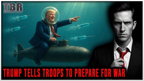 THE BASED REPORT: Trump Tells Troops to Prepare for WAR As White House Merges With Pfizer