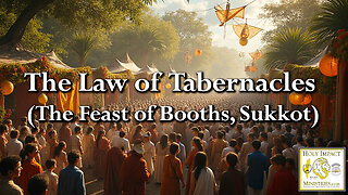 The Law of Tabernacles (The Feast of Booths, Sukkot)
