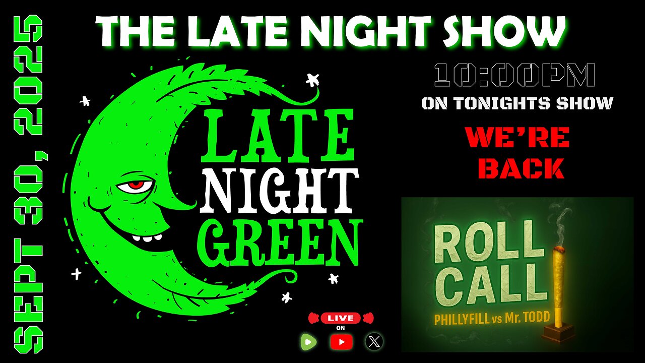 🌙✨ THE LATE NIGHT SHOW IS BACK!