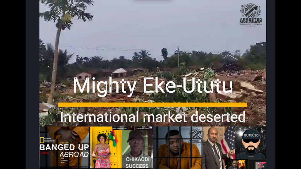 Behold How The Almighty Eke-Ututu International Market Deserted, by Simon Ekpa's Terrorist Empire