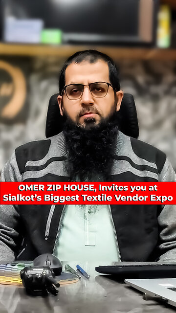 Omer Zip House at Sialkot Textile Vendors Expo | Join Us