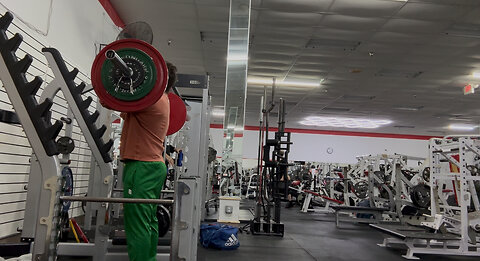 FRONT SQUAT DOUBLE 95KG/209LBS