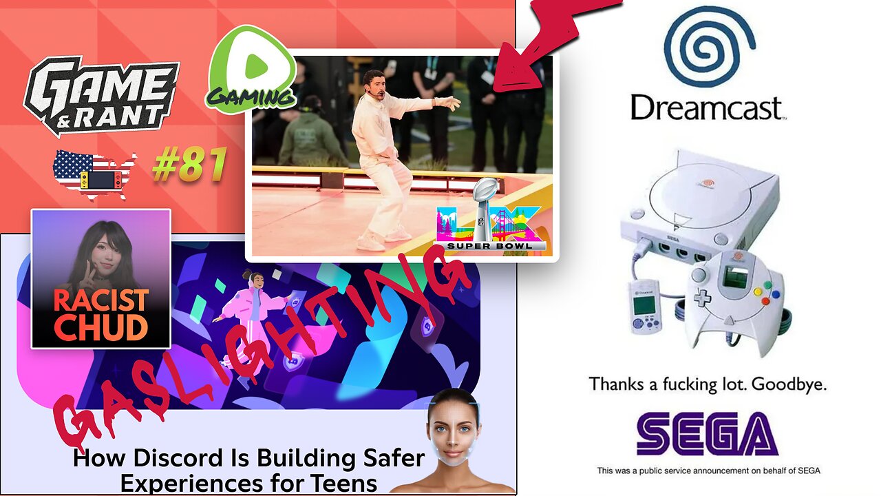 Game & Rant #81 | Discord Face Cam Policy BACKLASH, Bad Bunny Speaks No Americano @ SBLX