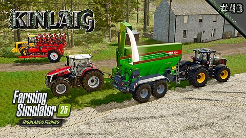 FARMYARD EXPANSION! 🤯 JCB ICON 8000 HORSES TAME THE HILLS. 🐎 | Kinlaig Ep. 43 | Farming Simulator 25