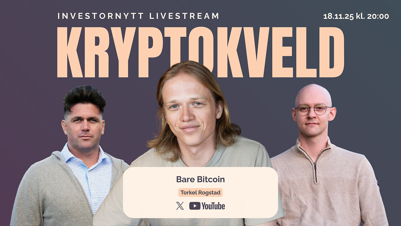 Kryptokveld med Torkel fra Bare Bitcoin