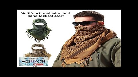 Keffiyeh Tactical Desert Scarf Wrap Shemagh Head Neck Arab Scarf Keffiyeh Scarf Review