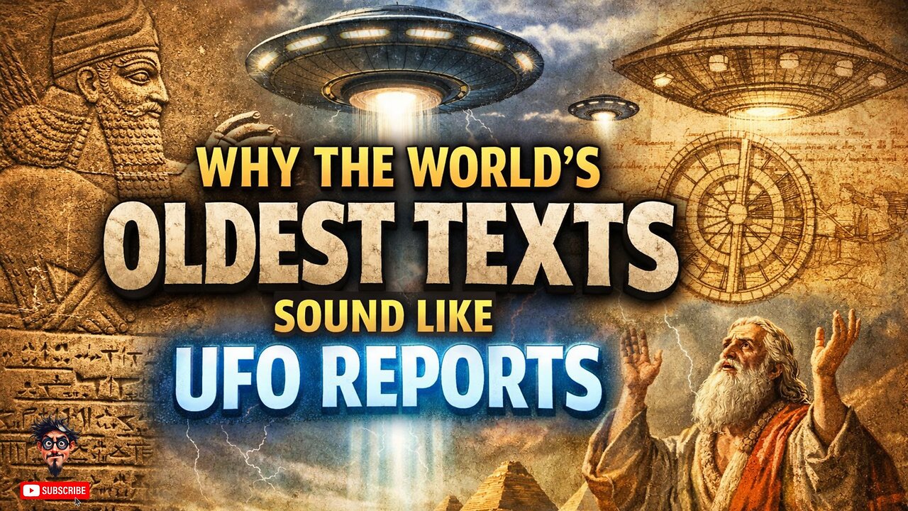 Why the World’s Oldest Texts Sound Like UFO Reports