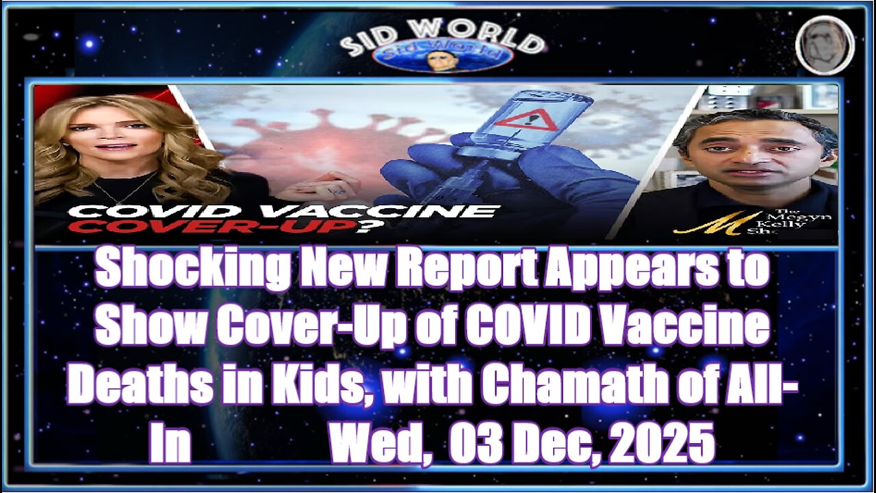 Shocking New Report Appears to Show Cover-Up of COVID Vaccine Deaths in Kids, with Chamath of All-In