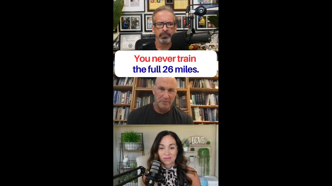 20 miles prepares you. 26 miles breaks you