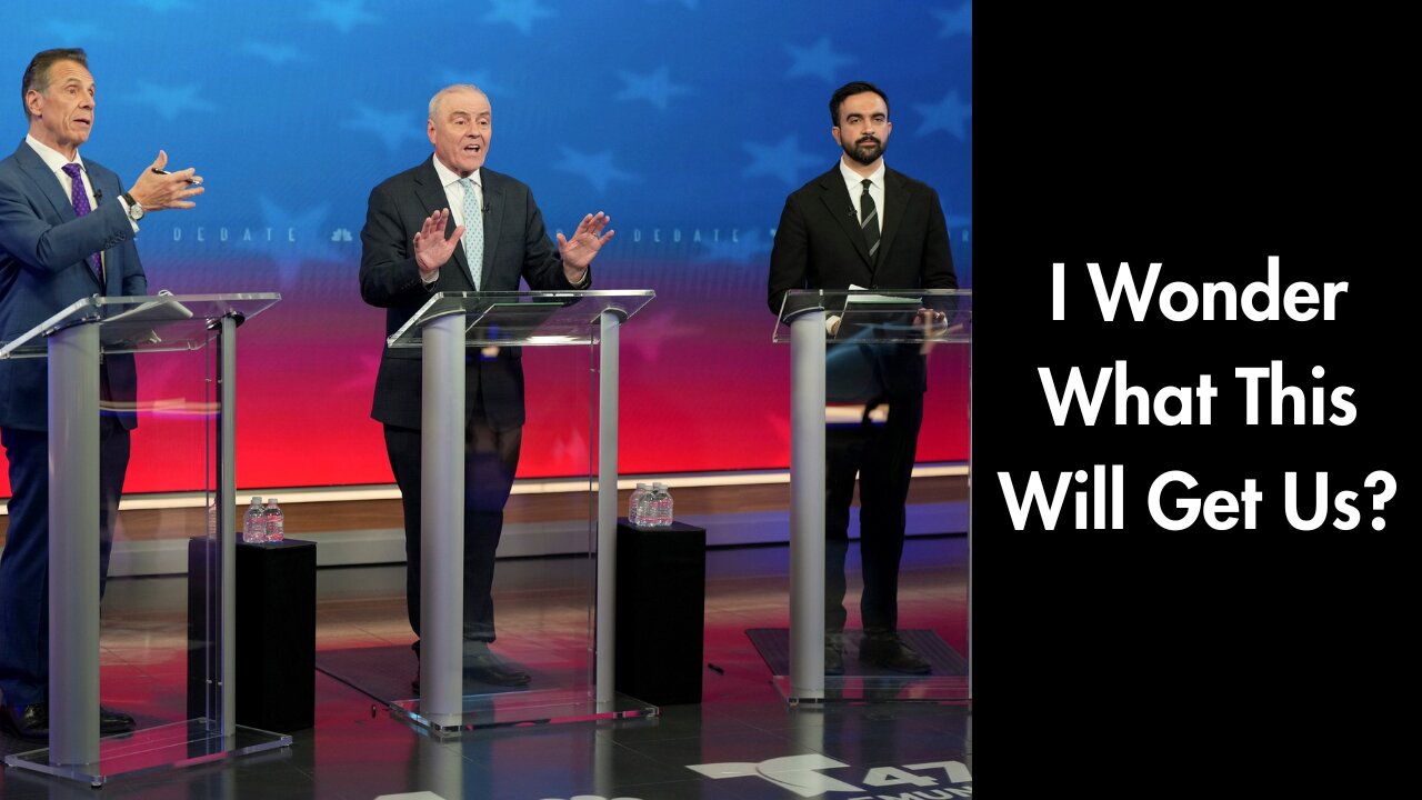 I Wonder What This Will Get Us?