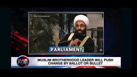 Muslim Brotherhood trying to bring Sharia law into the United States and destroy our Constitution.