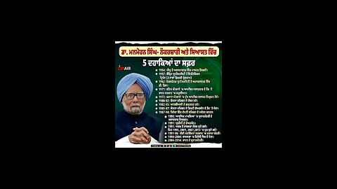 Tribute to Dr Manmohan Singh