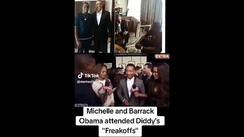 Chrissy Teigen implicates that the Obamas were at a Diddy party