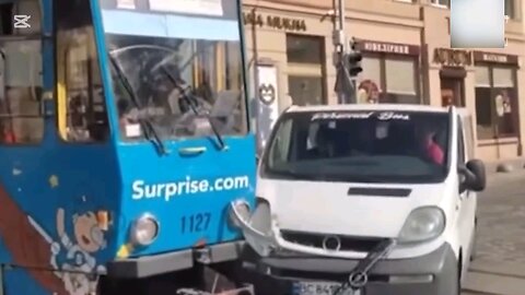 Shocking Train-Car Crash | Real Footage