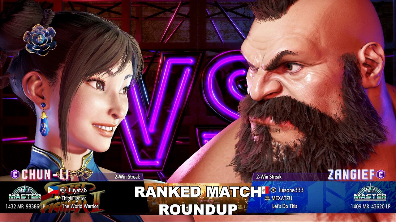 Kuya Kalbo SF6 Ranked Roundup. Chun Li Master Rank [Hori Fight Stick]