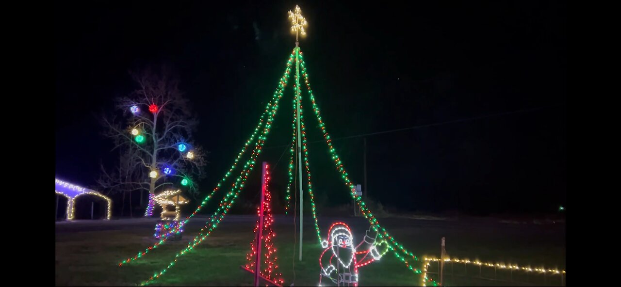 How I made my 20 ft tall PVC Christmas Tree