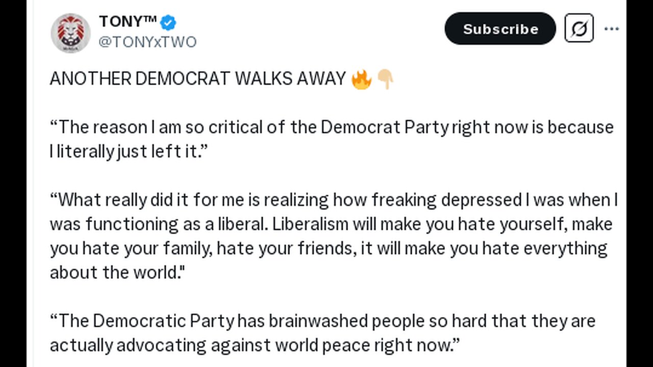 Another Democrat walks away - 1