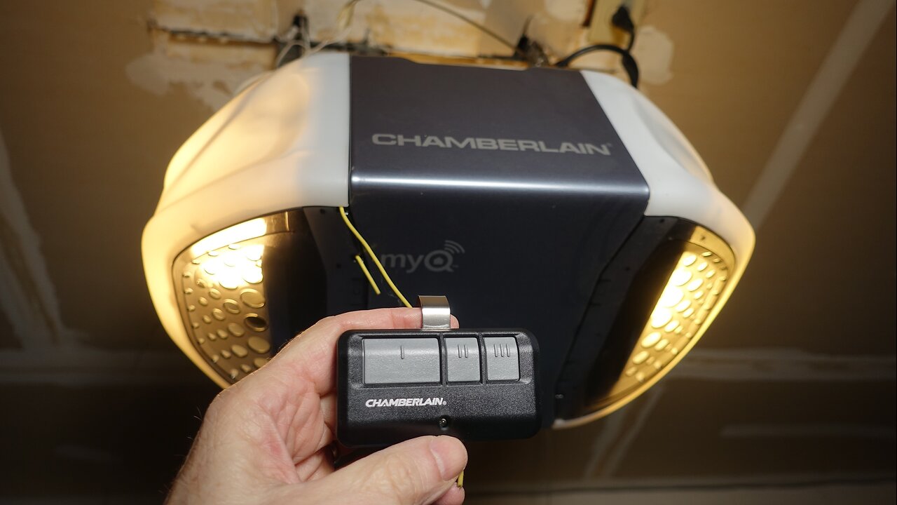 Programming a Remote for a Chamberlain WD962 Garage Door Opener