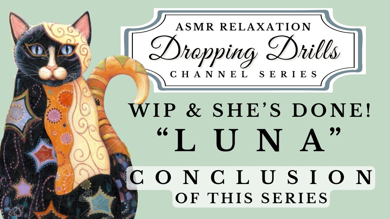 ASMR DROPPING DRILLS with Birdie * WIP to COMPLETION! (with talking) * DACs LUNA (the Cat) * #ASMR