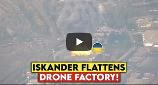 Watch! Russia’s Iskander Strike Destroys Key Ukrainian Drone Plant in Kherson