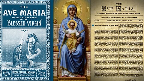 Divine Maternity of the Blessed Virgin Mary {October 11} 📖🎧