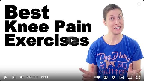 10 Best Knee Pain Strengthening Exercises – Ask Doctor Jo