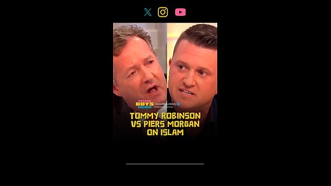 Tommy Robinson Vs Piers Morgan on Islam