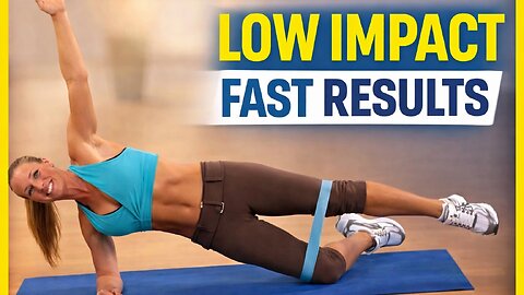 10 Min Low Impact Band Workout!!!