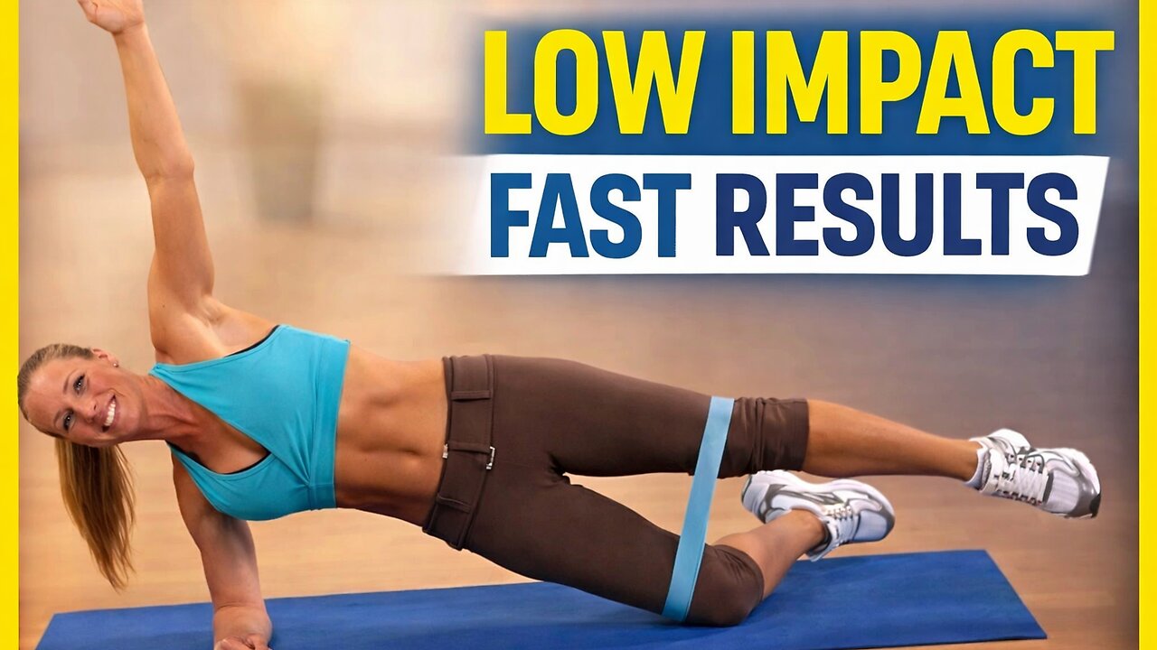 10 Min Low Impact Band Workout!!!