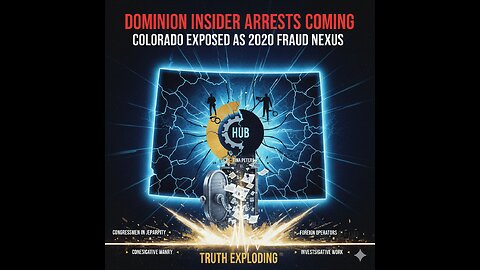 Dominion Insider Arrests Coming – Colorado Exposed as 2020 Fraud Nexus