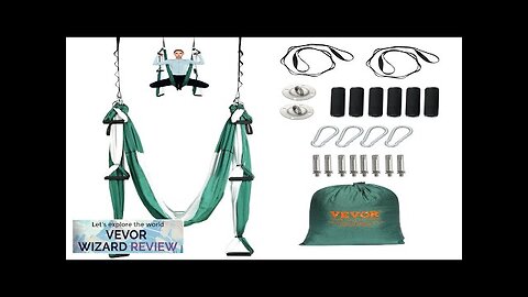 VEVOR Aerial Yoga Swing Set 2.7 Yards Yoga Hammock Hanging Swing Aerial Review