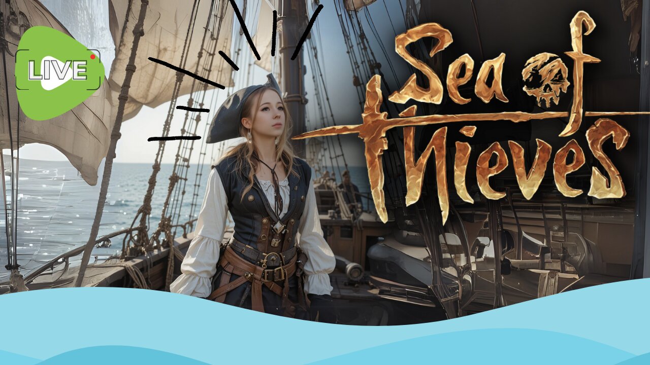 [Stream #41] 18+ More Sea of Thieves. I'm a pirate, arrr