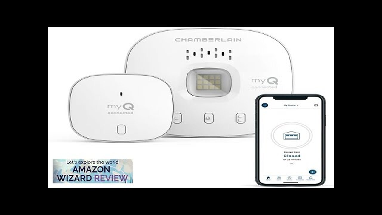 CHAMBERLAIN Smart Garage Control Wireless Garage Hub and Sensor with Wifi Review