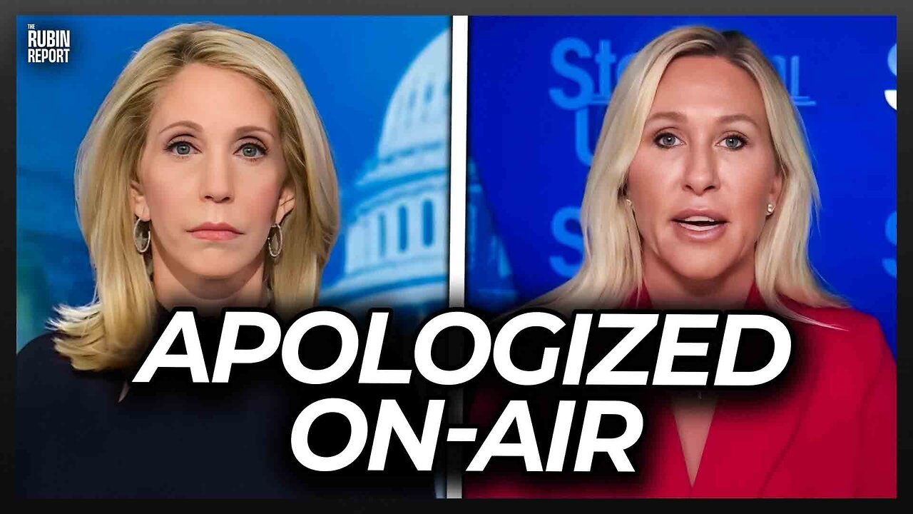 Host Floored as Marjorie Taylor Greene Apologizes Live On-Air