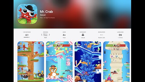 Am Playing Mr. Crab Game Play