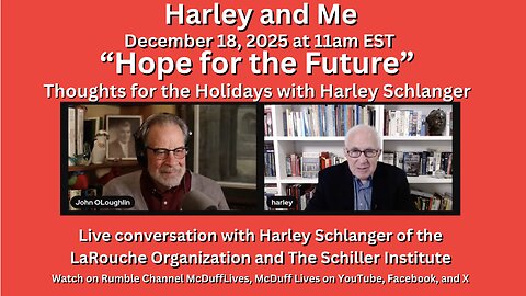 Harley and Me, December 18, 2025: "Hope for the Future"