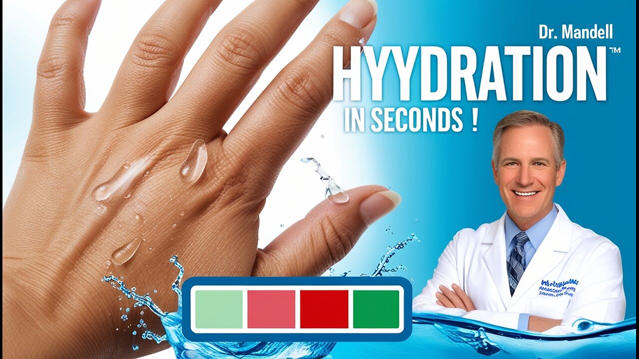 Check Your Bodies Hydration in Seconds! Dr. Mandell