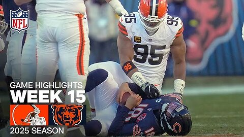 Cleveland Browns VS Chicago Bears week 15 game highlights