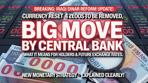 “Big Move: Iraqi Dinar to Remove 4 Zeros — What You Need to Know”💥 Today's IQD News!