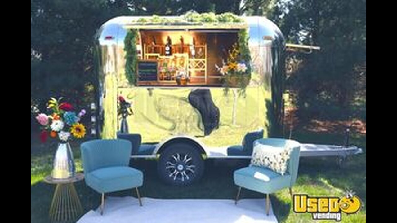 Vintage Style - 2023 9.5' Coffee and Beverage Concession Trailer for Sale in Nebraska!