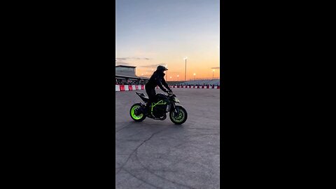 Motorcycle stunts