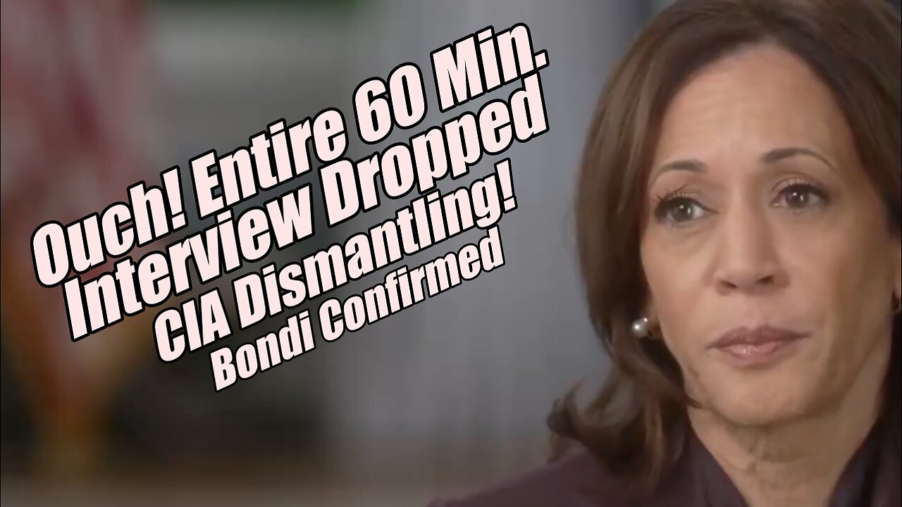 Entire 60-Min Kamala Interview Dropped. CIA Dismantling. WordNWorship. B2T Show, Feb 5, 2025