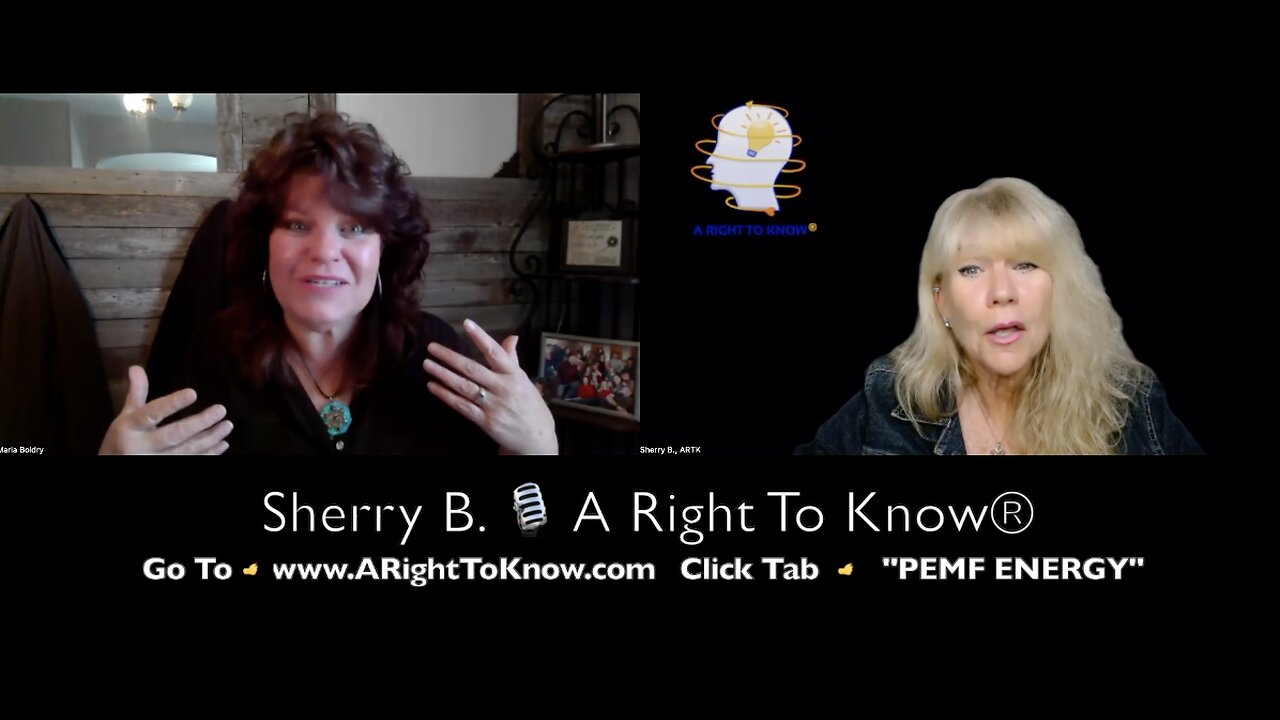 ARTK#292 Sherry B & Maria Boldry, Naturopath - ARE HEALING TECHNOLOGIES BEING RELEASED!? Check out Unique “PEMF” Therapy Combo!