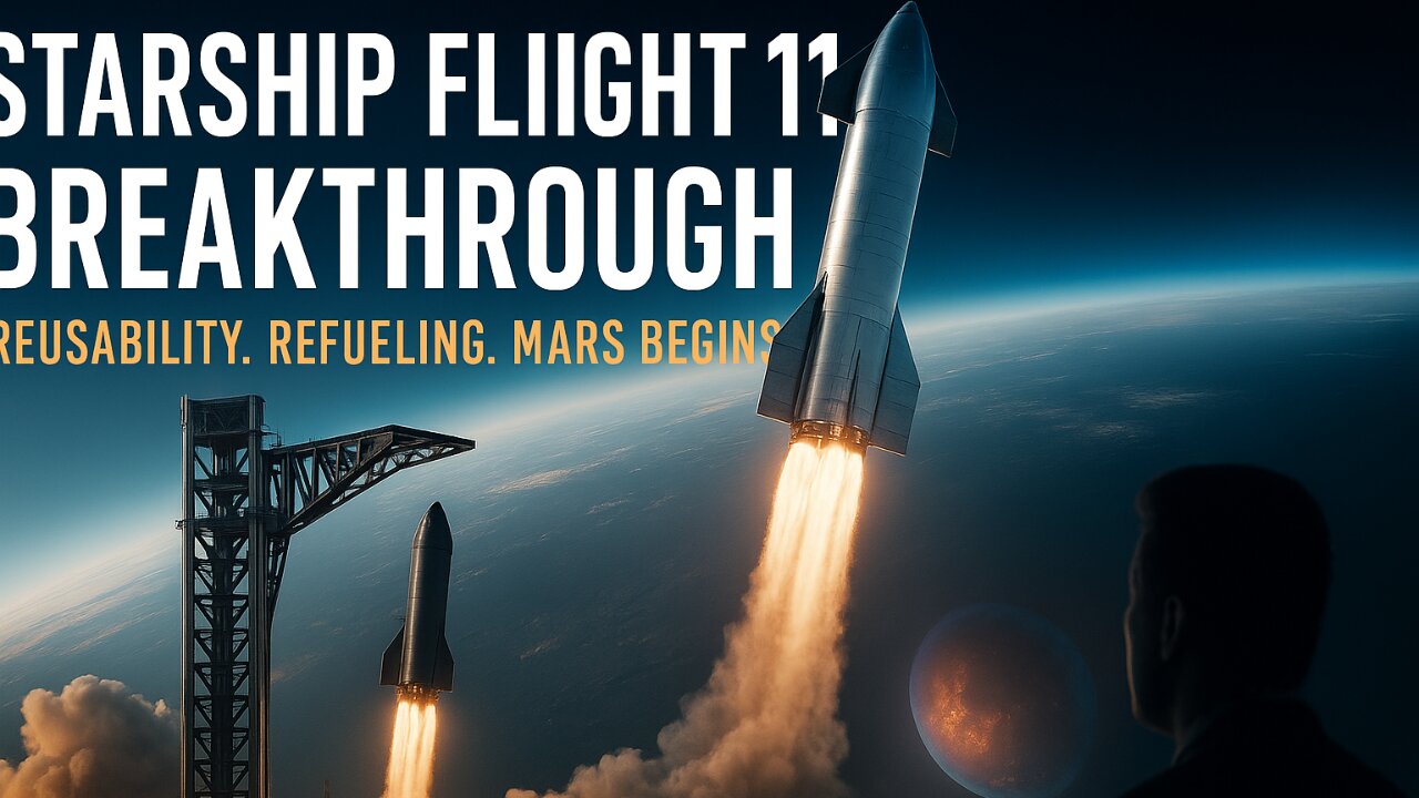 SpaceX Starship FLIGHT 11 Just Changed Everything | Elon Musk Reveals What’s Next for Mars!