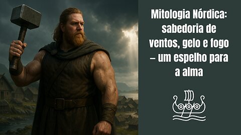 Mitologia Nórdica: sabedoria de ventos, gelo e fogo — um espelho para a alma